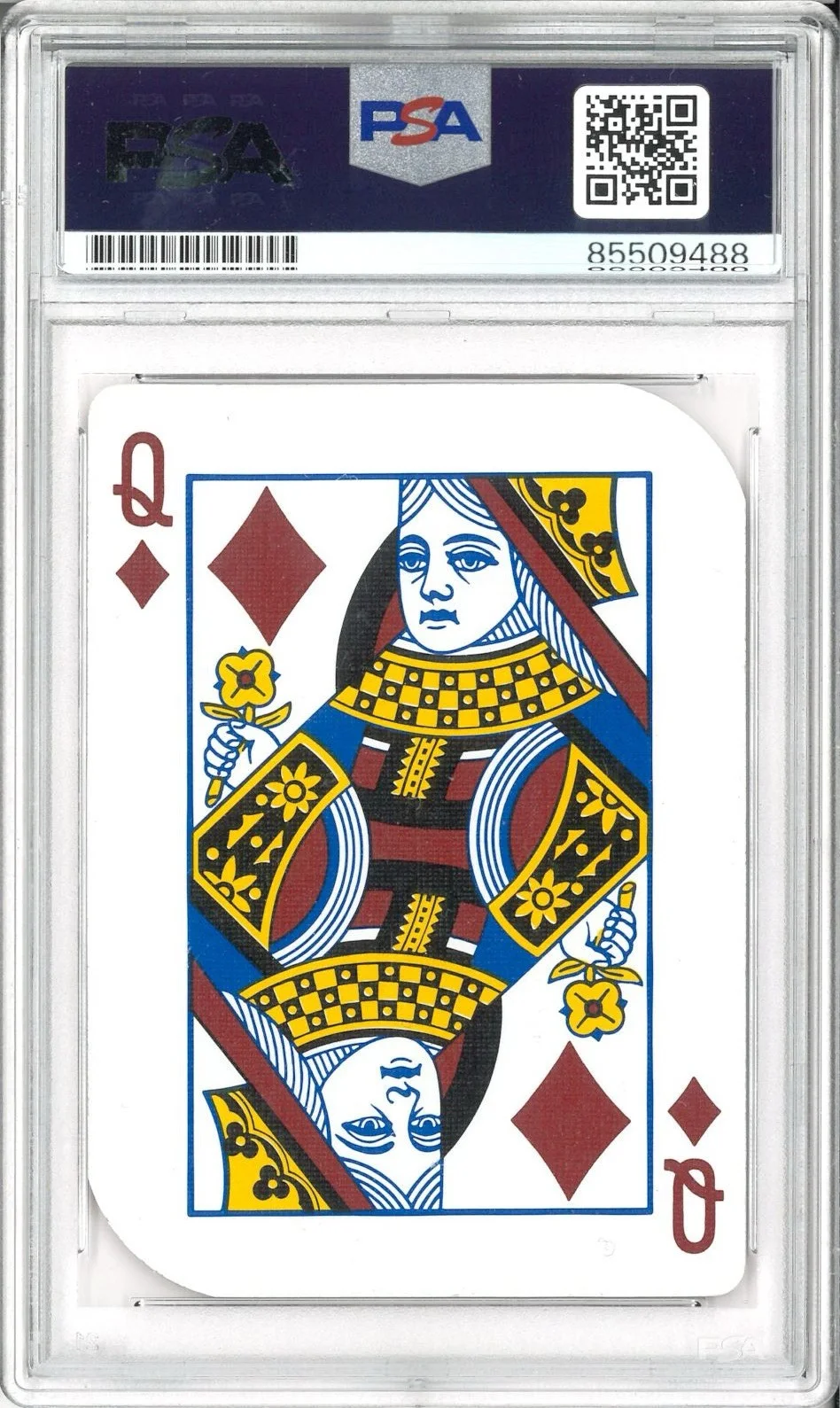 Chevy Chase — Chevy Chase Signed Autograph Slabbed Playing Card PSA DNA Vegas Vacation, image 2