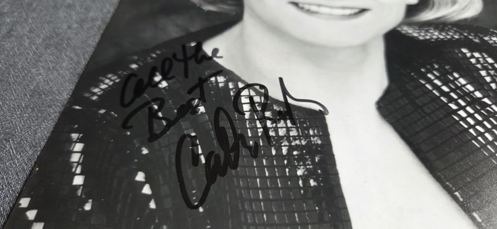 Cathy Rigby — Cathy Rigby Signed 8x10 B&W Glossy Photos (Lot of 2) & 2-Page Biography, изображение 5