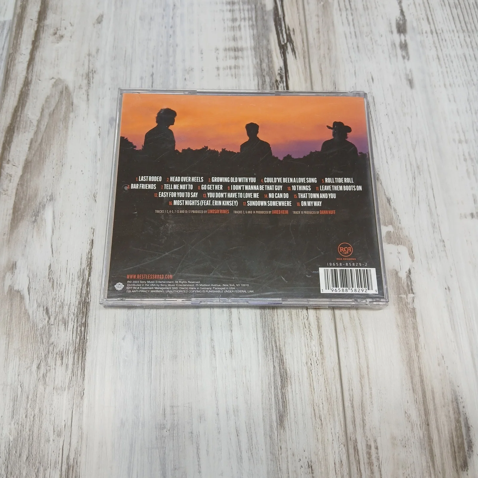 Restless Road Last Rodeo Signed CD Autographed Zach Colton Garrett Country Music, изображение 4