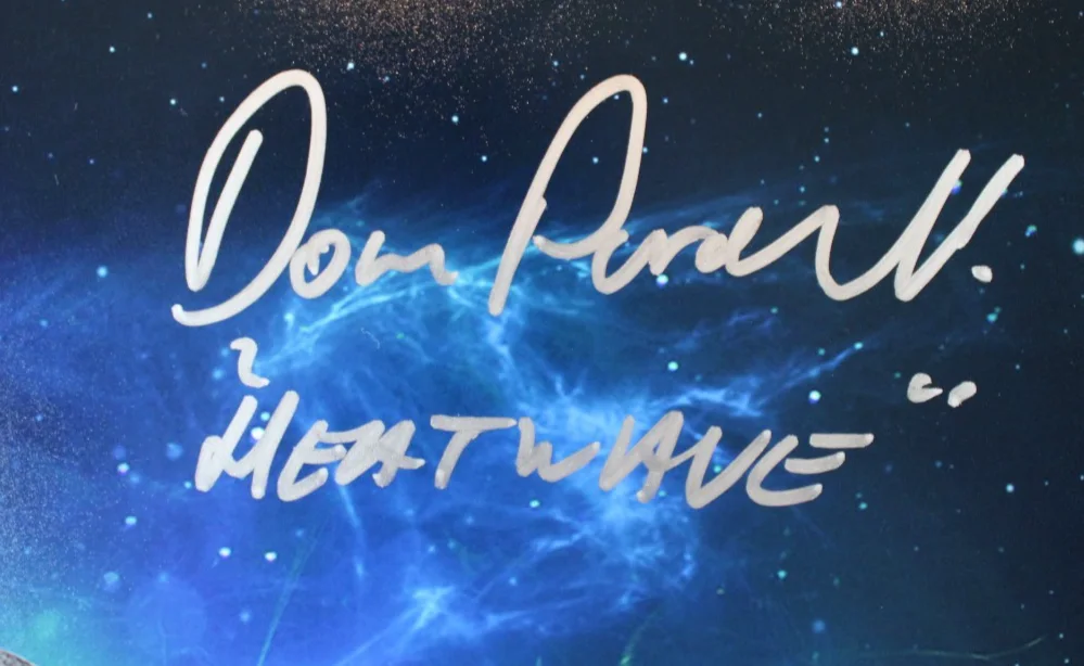 Don Purcell — Don Purcell Signed 16x20 Heatwave Photo “Heatwave” Beckett WM97154, изображение 2