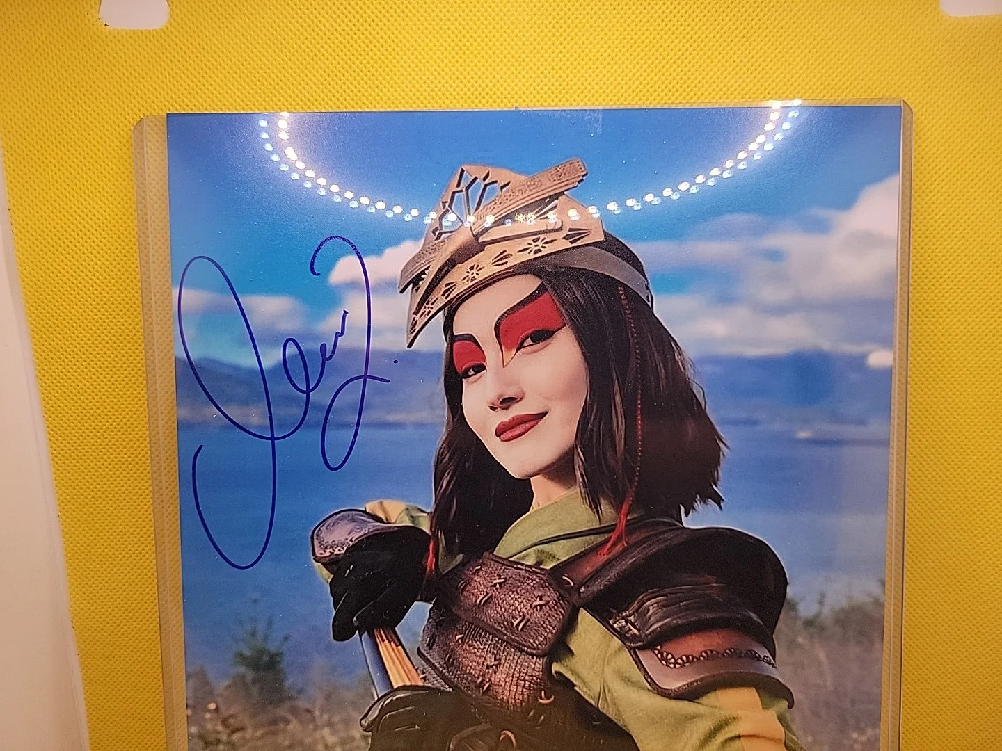 Avatar The Last Airbender Maria Zhang As Suki Autographed 8X10 Zobie COA, изображение 4