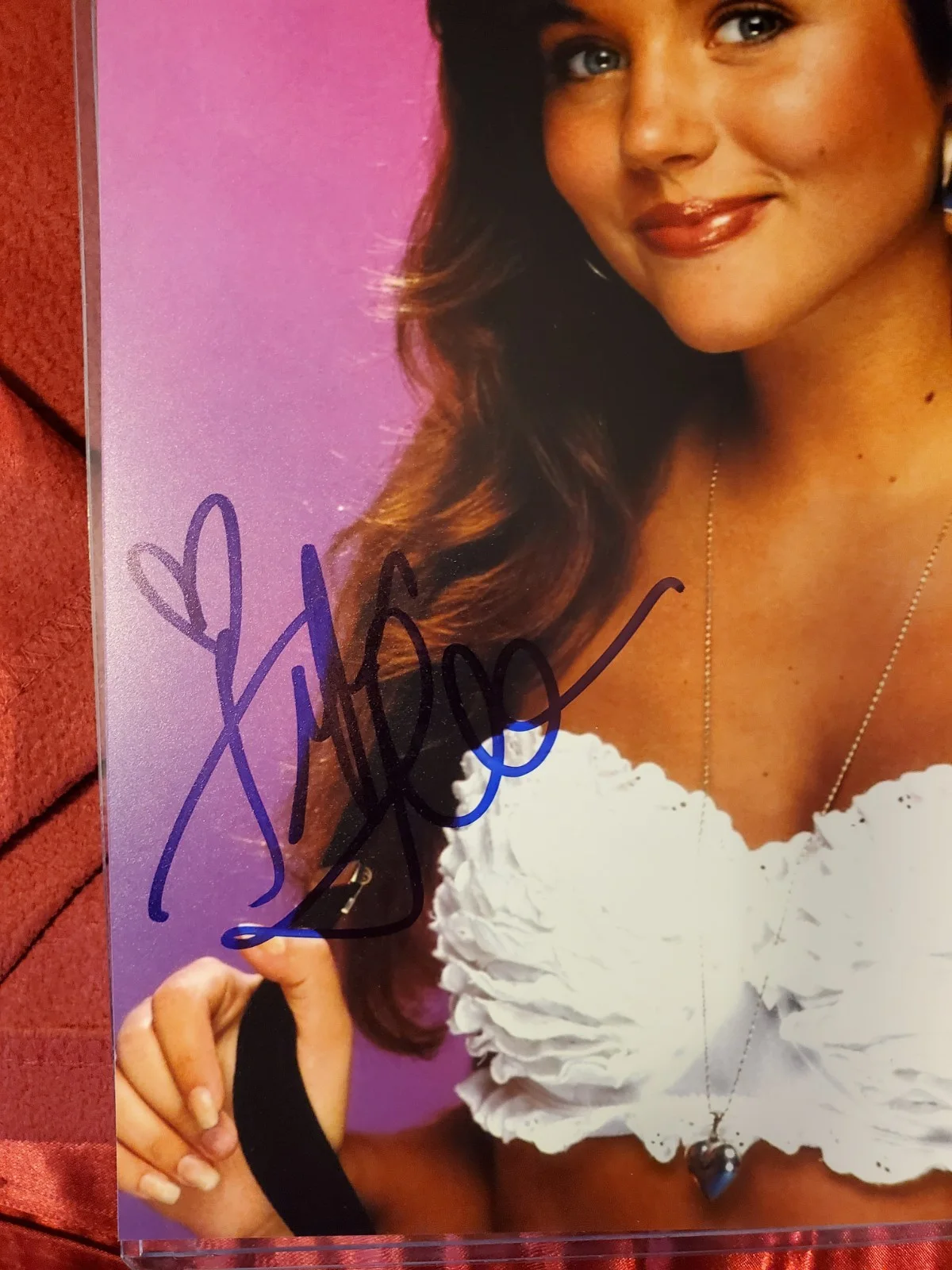 Tiffani Thiessen — Hot Tiffani Thiessen Signed 8x10 Photo Kelly Kapowski Saved by the Bell COA Sexy, изображение 2