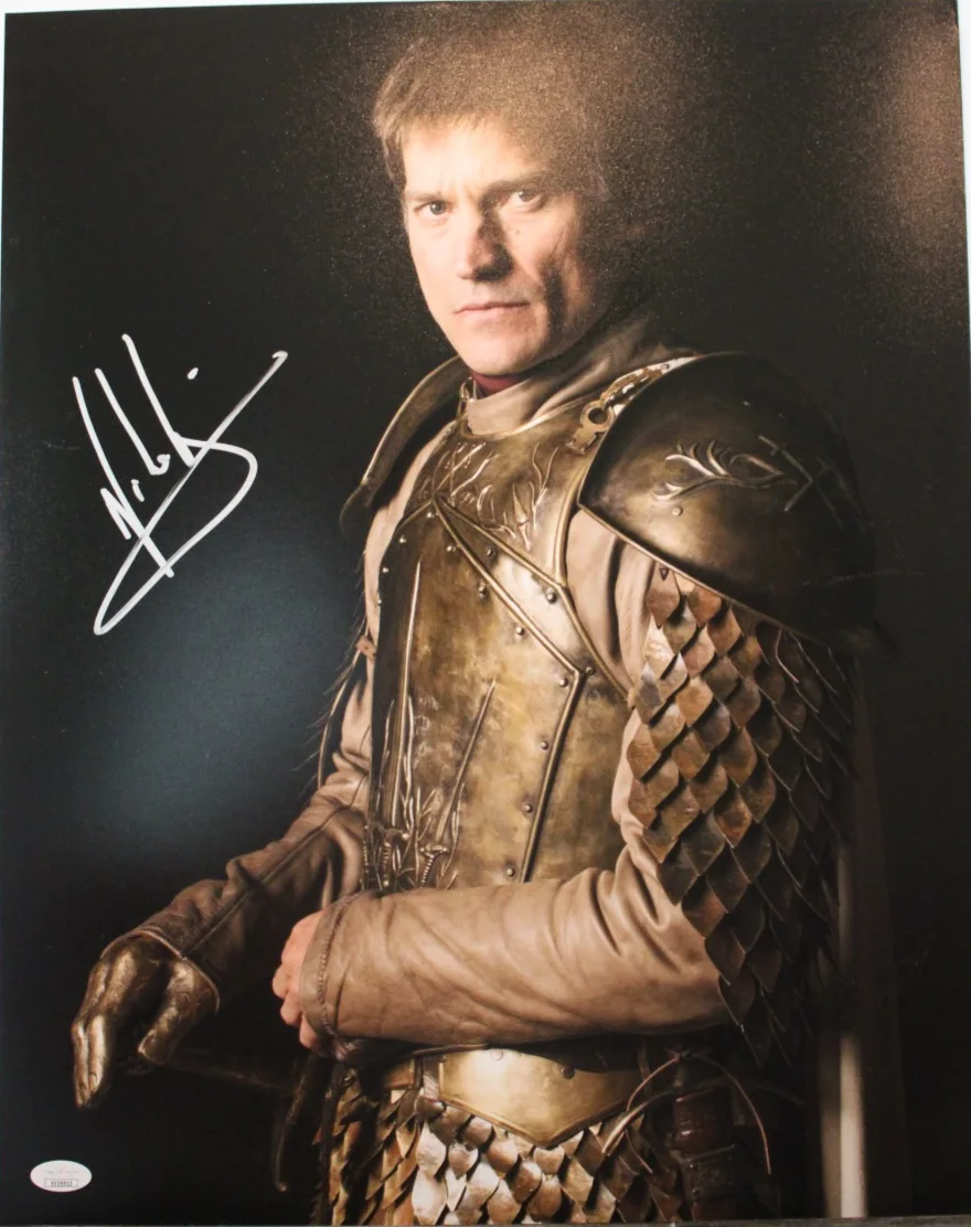 Nikolaj Coster‑Waldau — Nikolaj Coster‑Waldau Signed 16x20 Game of Thrones Photo JSA EE39912, image 2