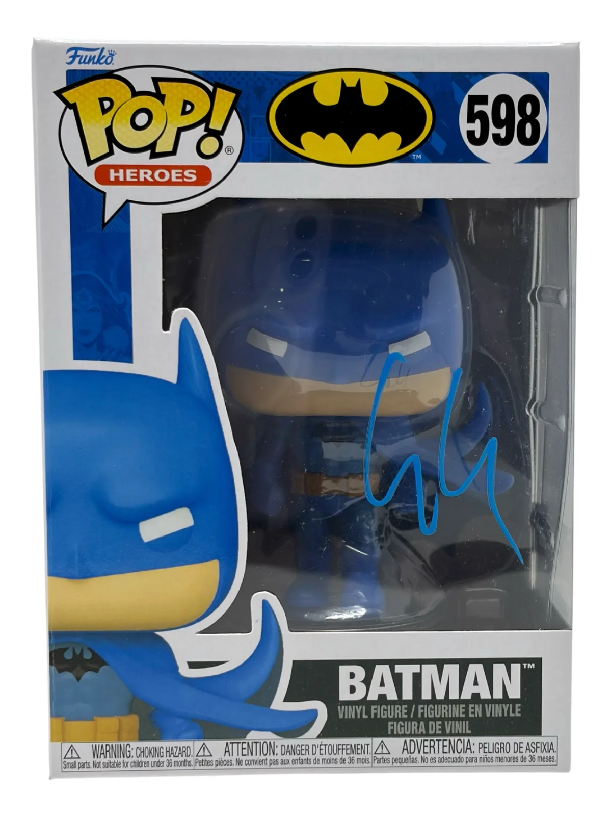 George Clooney — George Clooney Signed Batman Funko Pop #598 Batman & Robin Autograph Beckett COA