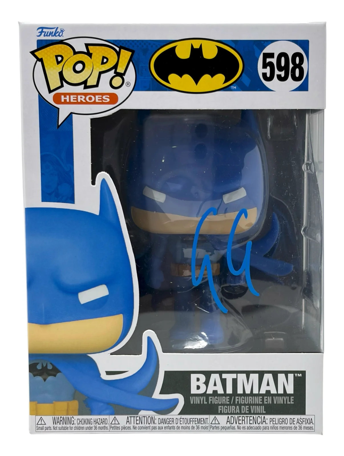 George Clooney — George Clooney Signed Batman Funko Pop #598 Batman & Robin Autograph Beckett COA