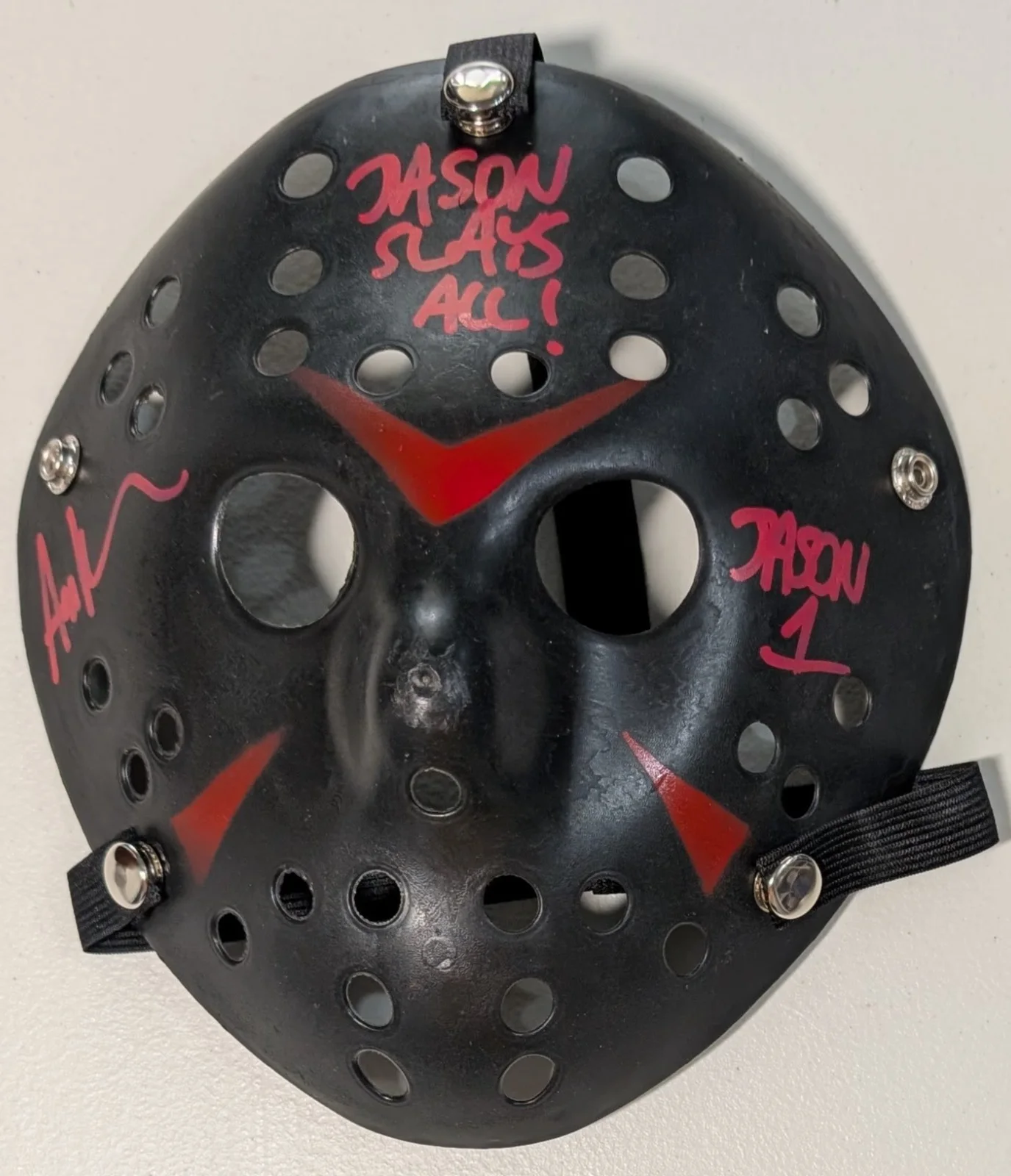 Ari Lehman — Friday The 13th Jason Actor Ari Lehman Signed Mask With COA, image 2