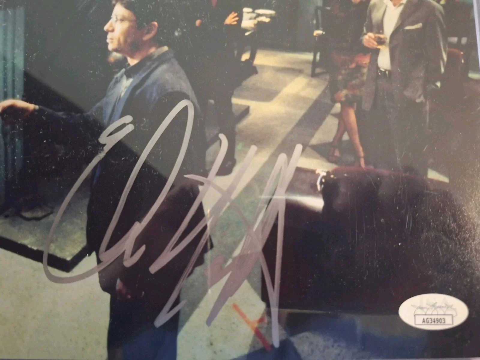 chris kattan — Chris Kattan Signed 8x10 House On Haunted Hill. COA, image 2