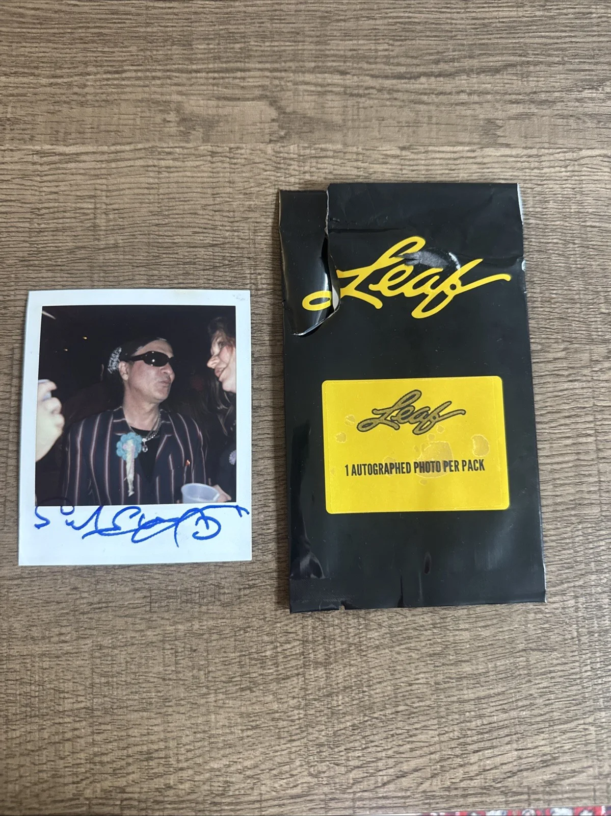 Syl Sylvain Signed Polaroid, image 4