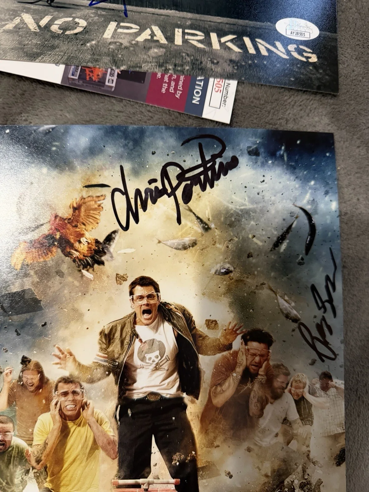 Jackass Signed 8x10 Photos(4) – Knoxville, Bam, Steve-O, Pontius, Dave, Preston, изображение 5