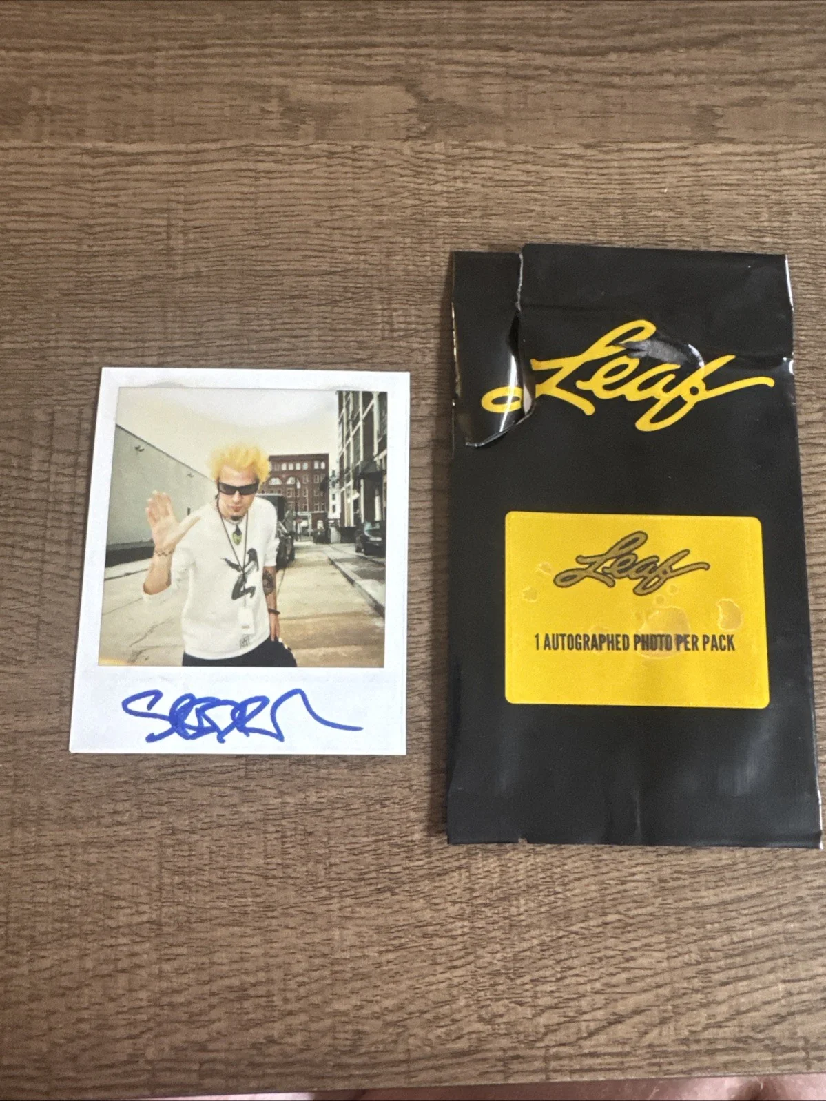 SPIDER ONE Signed Autographed Polaroid POWERMAN 5000, image 4