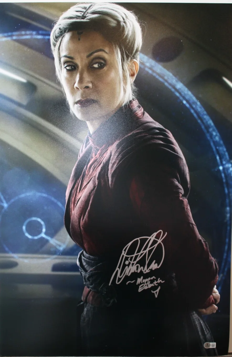 Diana Lee Inosanto — Diana Lee Inosanto Signed 20x30 Star Wars "Morgan Elsbeth" Photo Beckett COA
