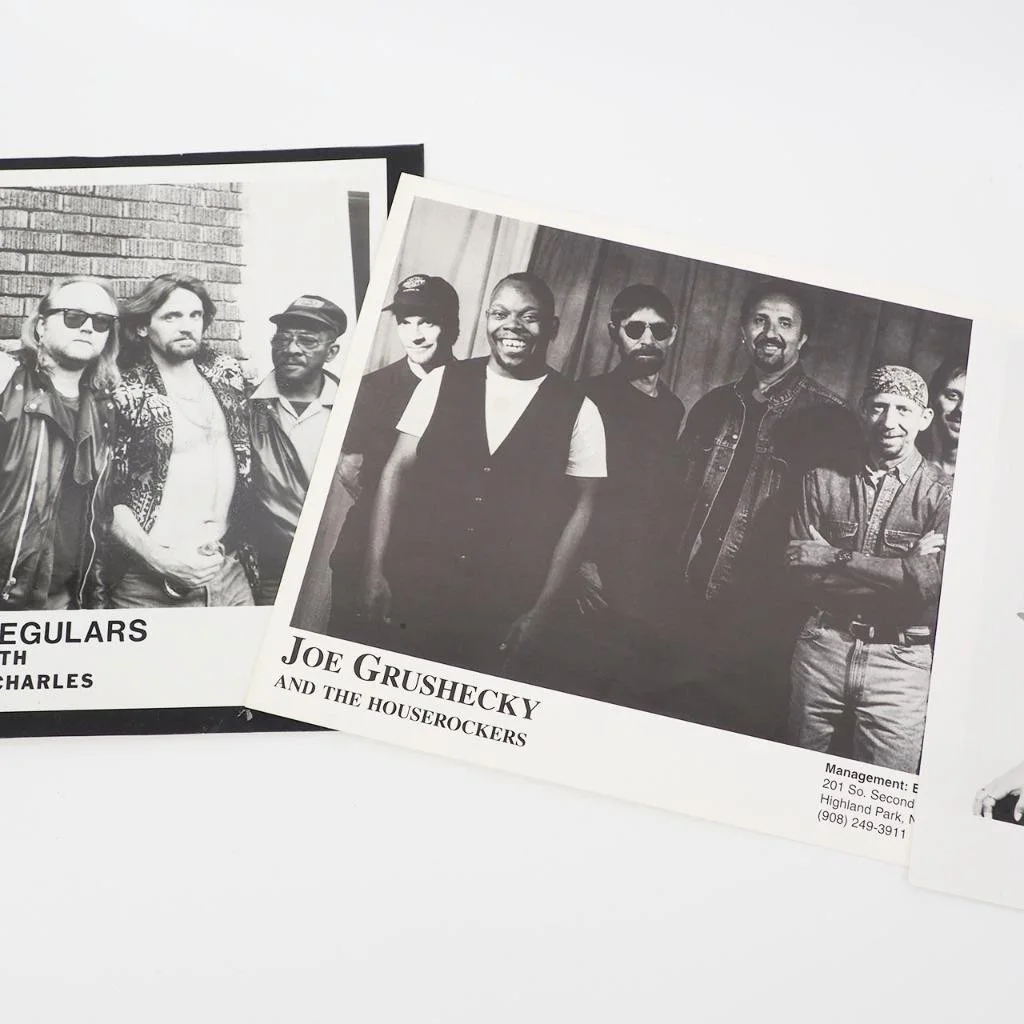 Lot of Rockabilly 8x10 B&W Promo Promotional Photos Pittsburgh Blues Artists, изображение 3