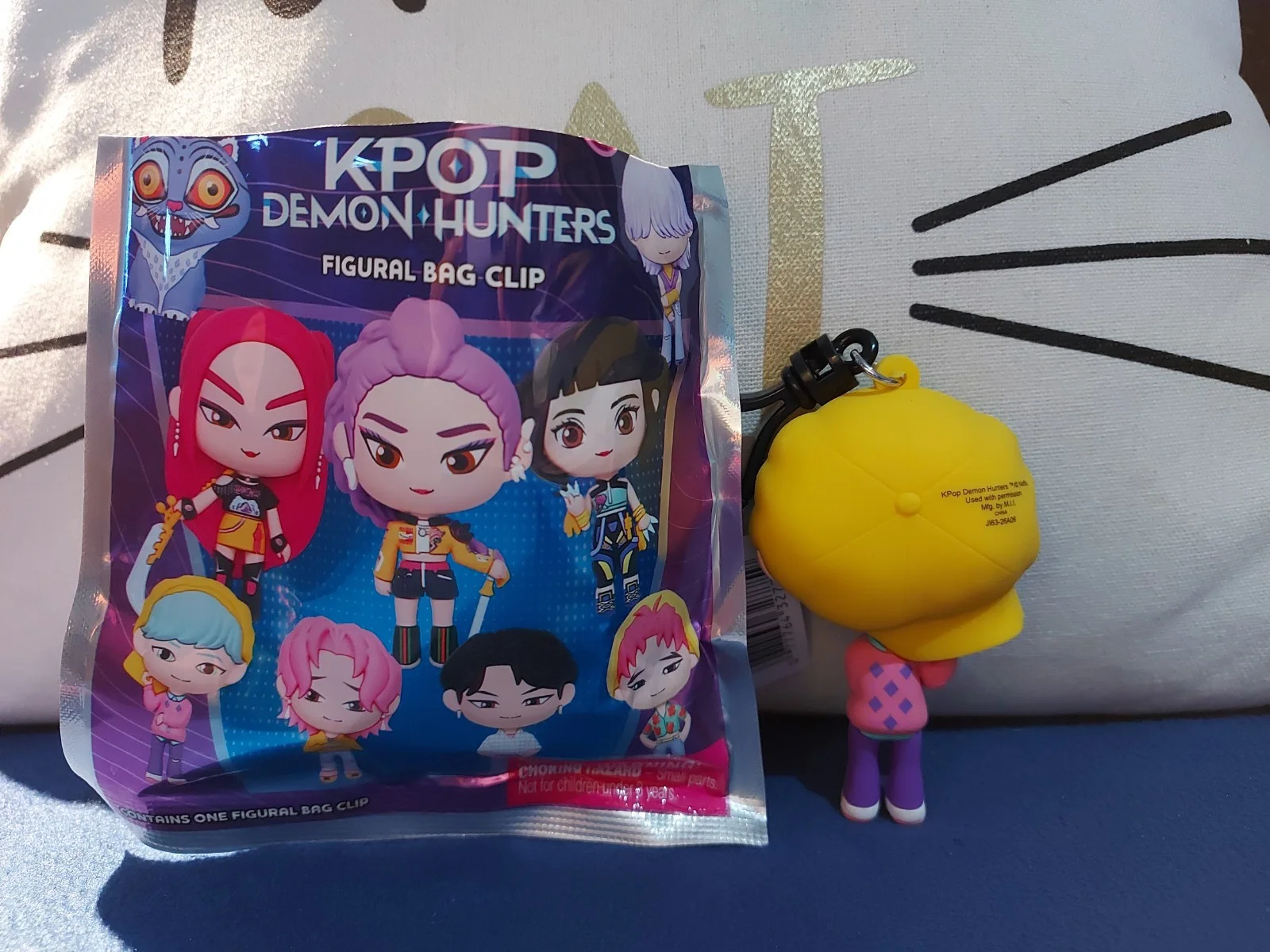 K-Pop Demon Hunters - Figural Bag Clip Series 1 - Baby - New!, image 2