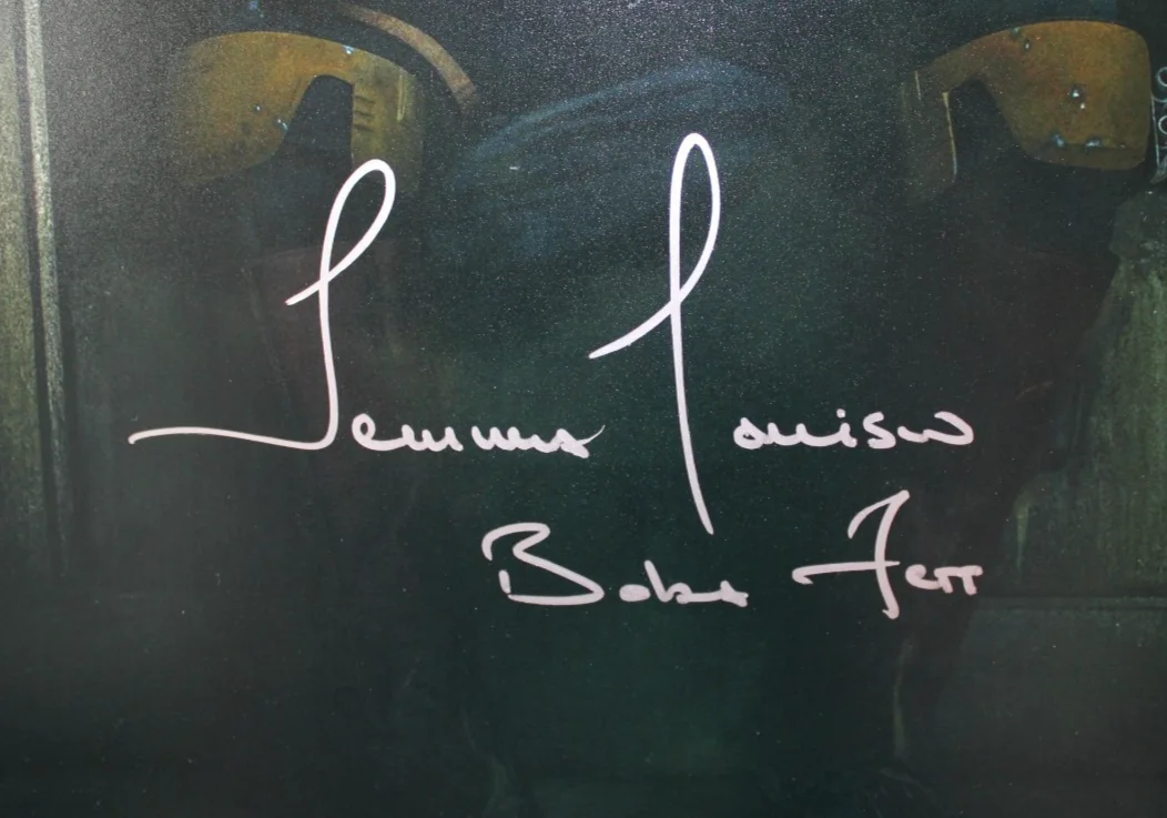 Temuera Morrison — Temuera Morrison Signed 20x30 Boba Fett Photo “Boba Fett” Beckett BT27540, изображение 3