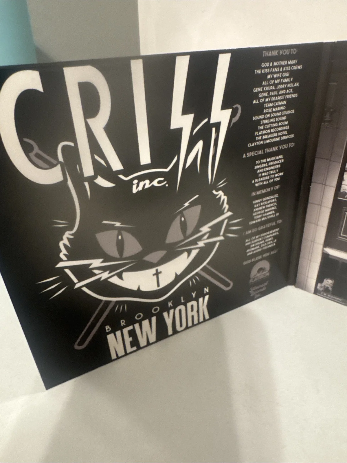 Peter Criss The New Peter Criss CD Signed W/COA White Cover 🔥🔥🔥⚡️⚡️(Kiss), image 2
