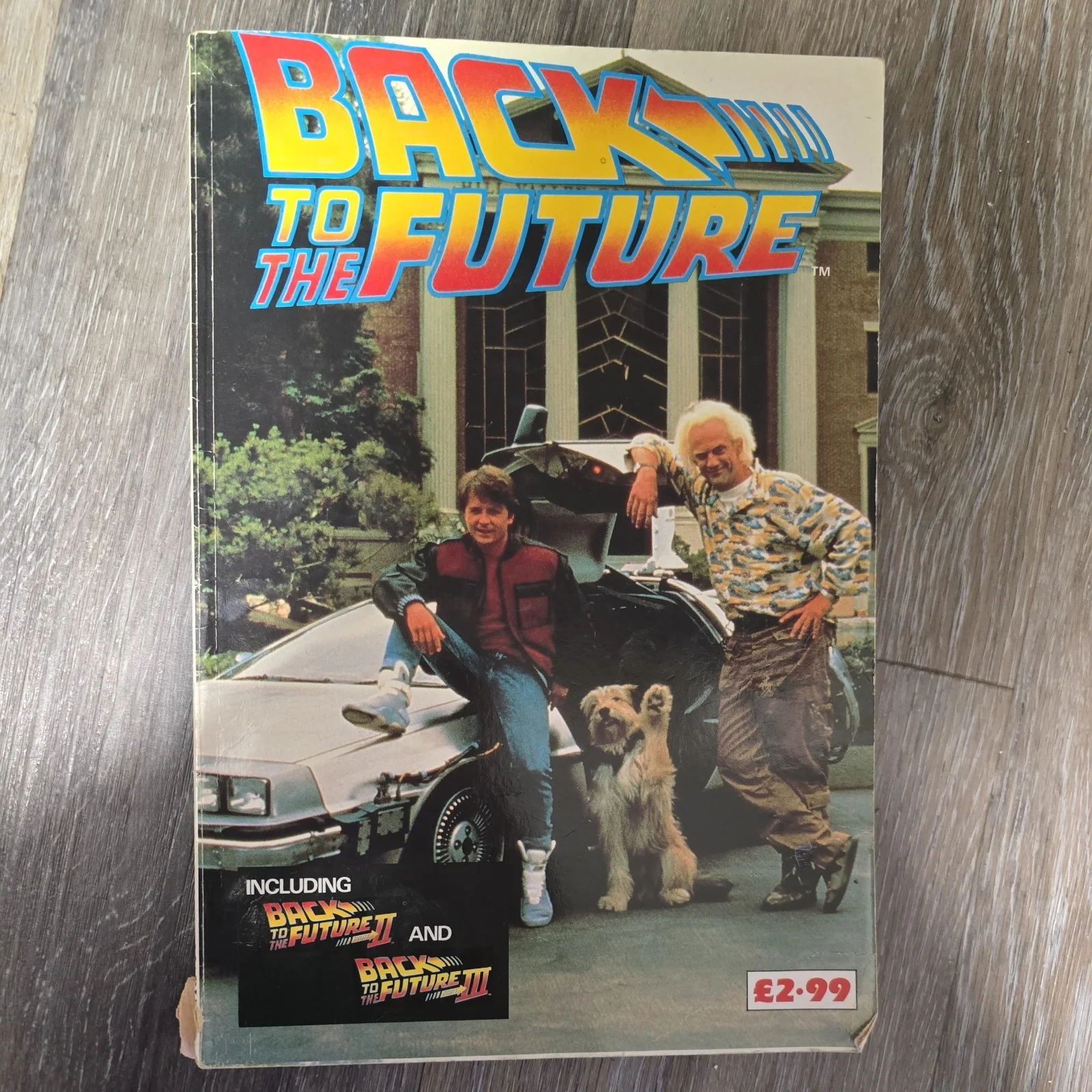 Back To The Future Soft Cover Version Annual (Vintage) - Rare, image 2