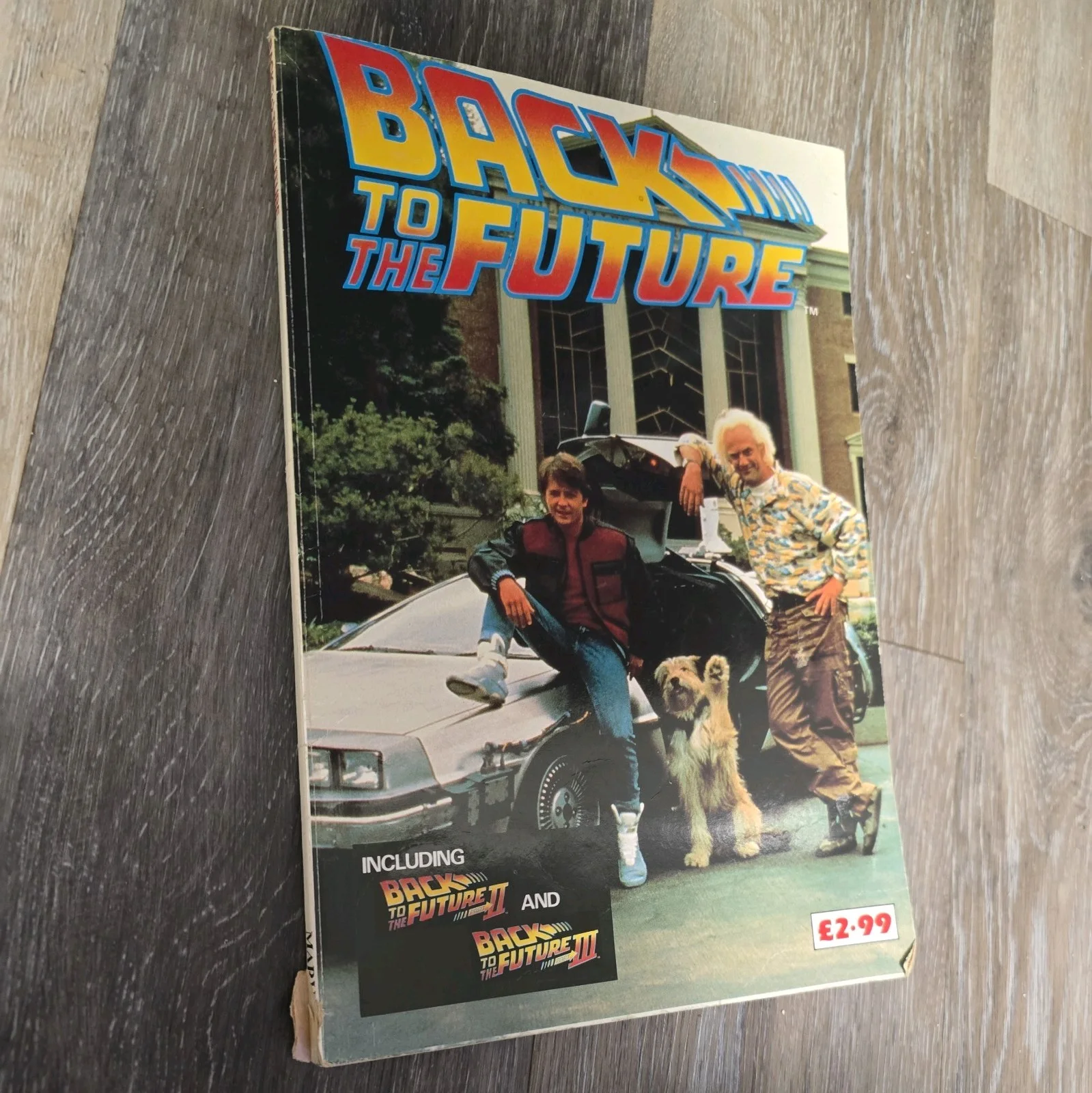 Back To The Future Soft Cover Version Annual (Vintage) - Rare, image 3