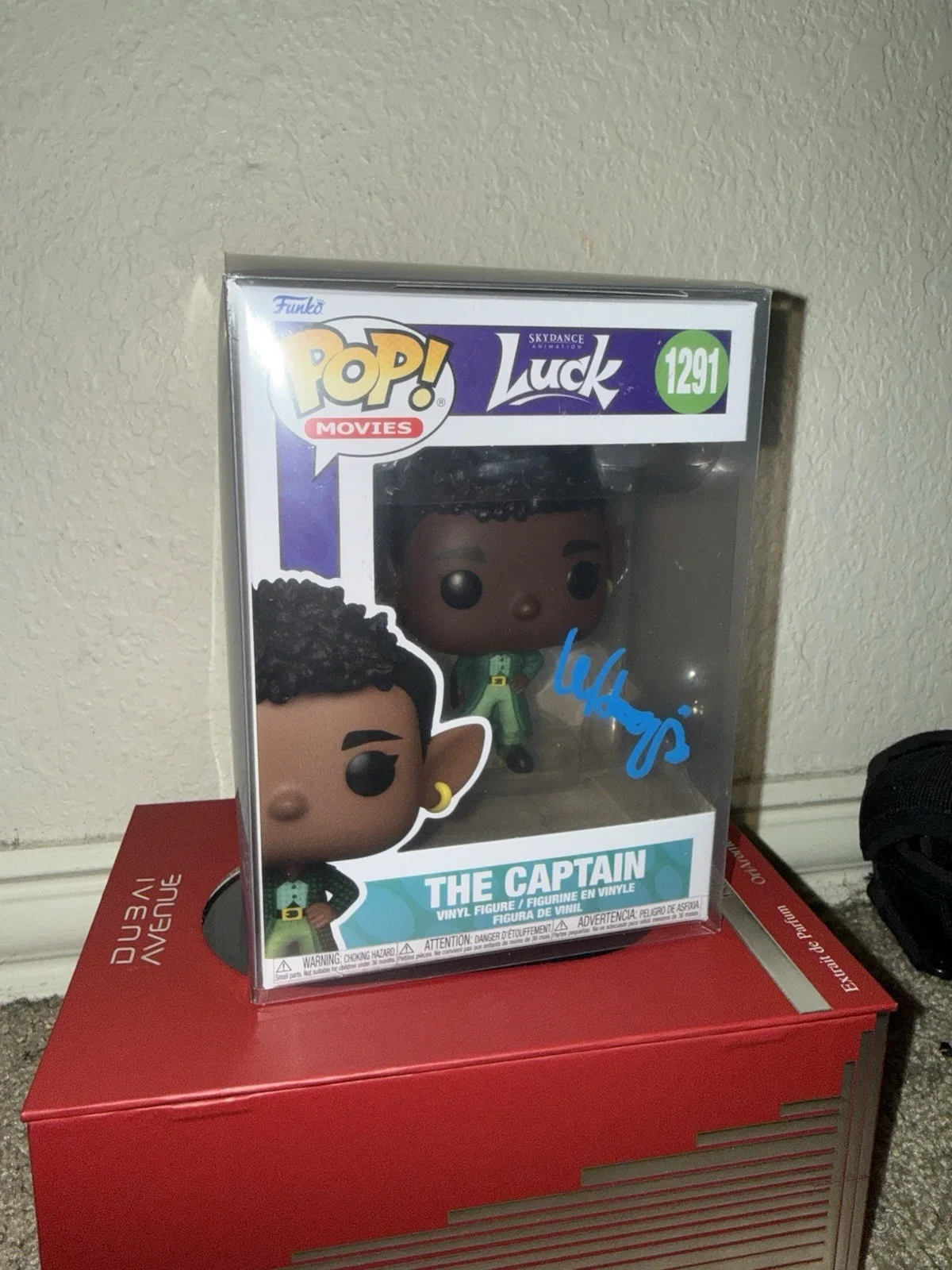 Whoopi Goldberg — Luck The Captain Whoopi Goldberg Autographed Funko Pop #1291