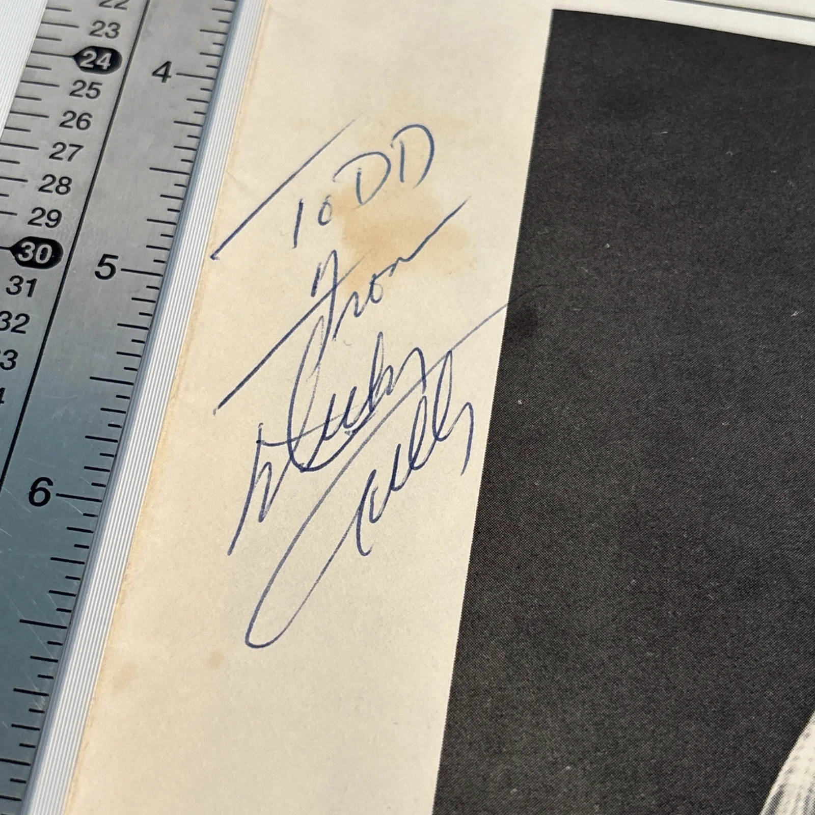 VTG Mickey Gilley & Johnny Lee Signed Photo/Fan Club Newsletter 1981 Autographed, изображение 3
