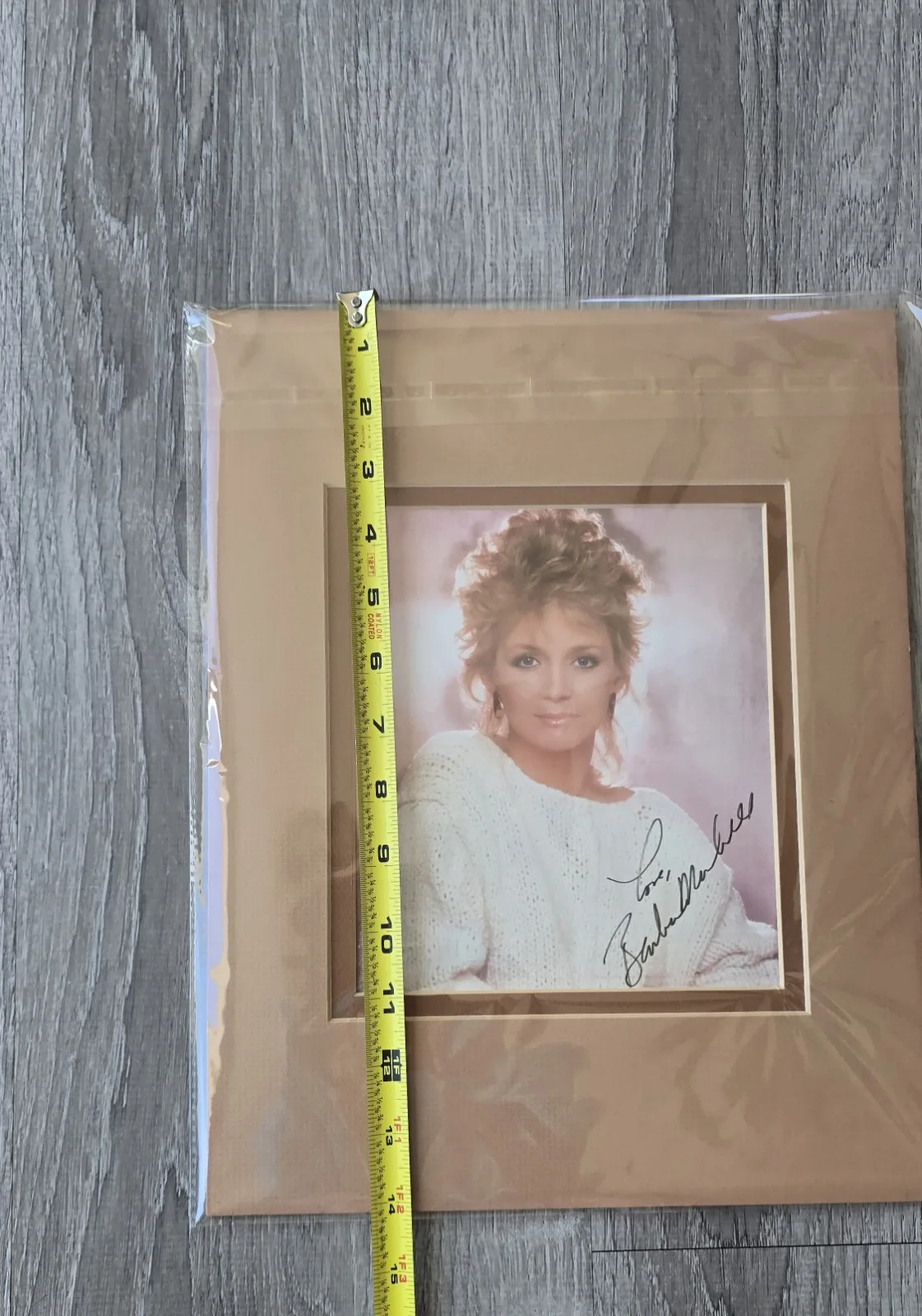 BARBARA MANDRELL Country Music Signed Autographed Matted Photo, image 4