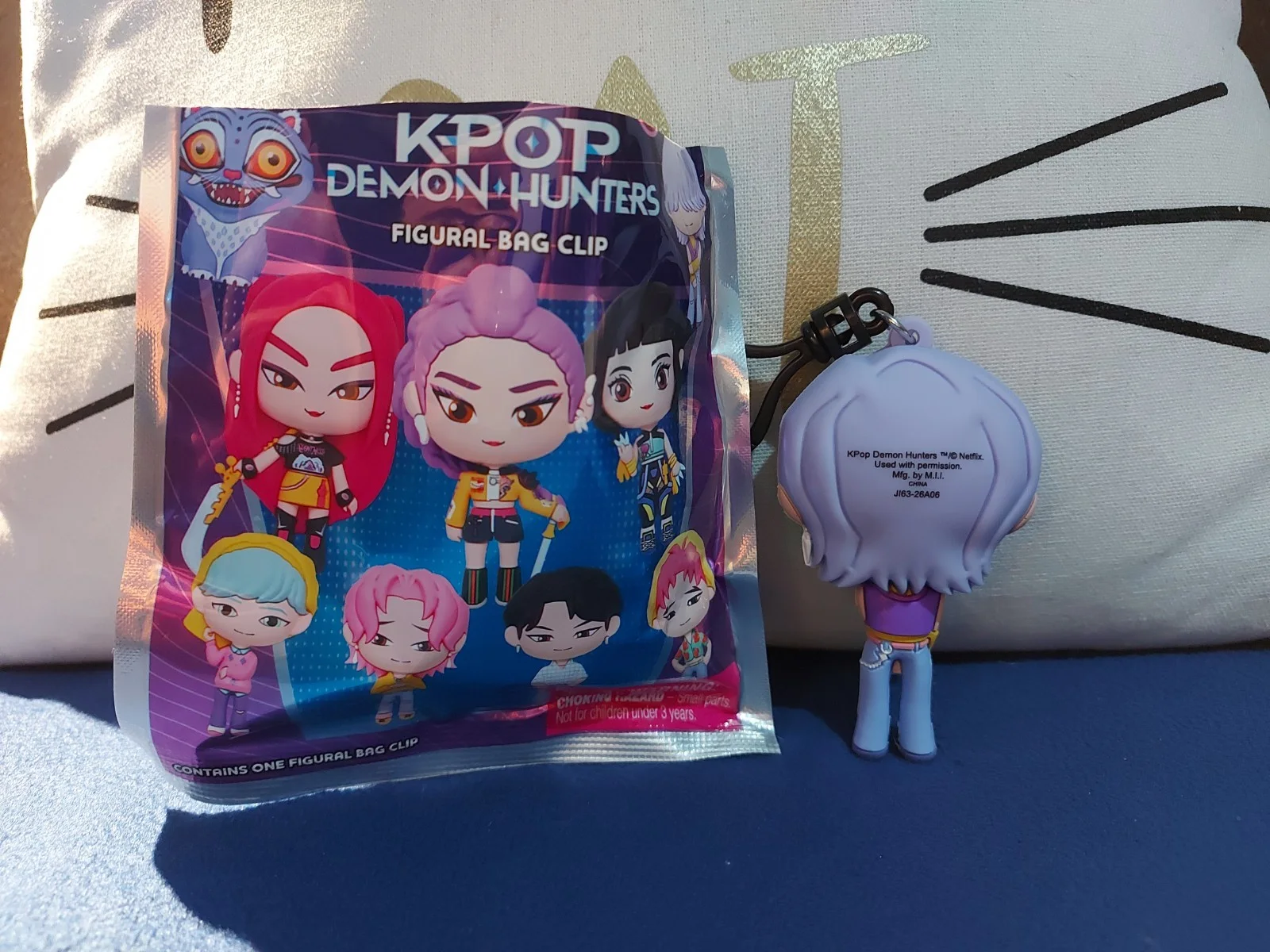 K-Pop Demon Hunters - Figural Bag Clip Series 1 - Mystery - New!, image 2