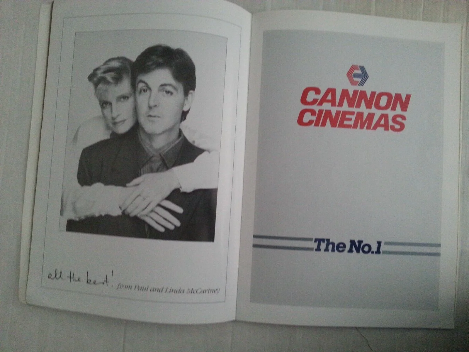 SHIRLEY VALENTINE MOVIE FILM Royal PREMIERE PROGRAMME 1989 Princess Diana, изображение 4