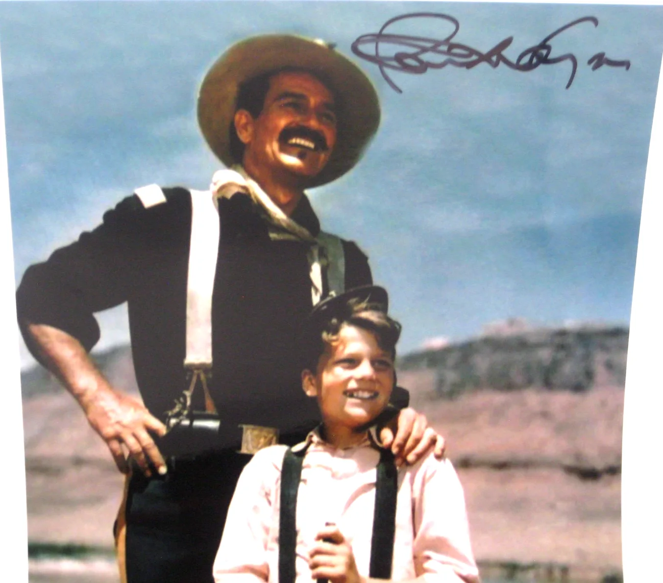 PATRICK WAYNE — PATRICK WAYNE HOLLYWOOD LEGEND AUTOGRAPHED 8X10 PHOTO COA FREE SHIPPING!, изображение 2