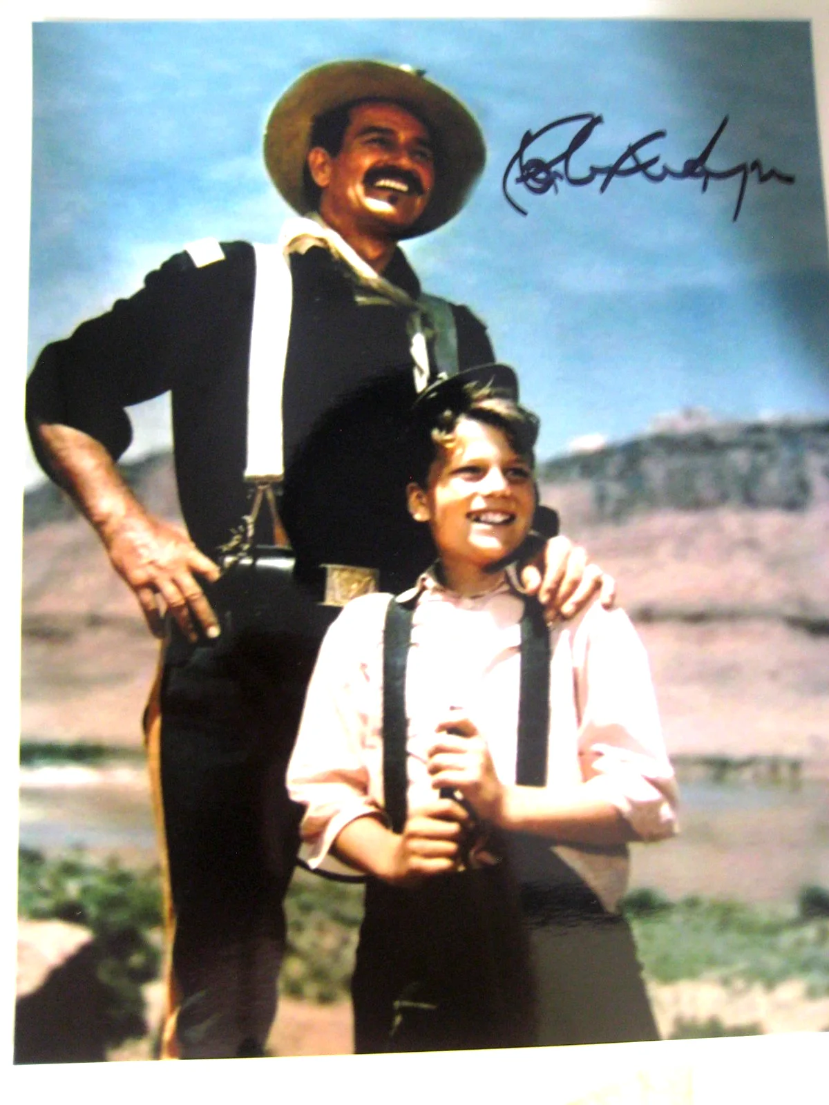 PATRICK WAYNE — PATRICK WAYNE HOLLYWOOD LEGEND AUTOGRAPHED 8X10 PHOTO COA FREE SHIPPING!, изображение 3