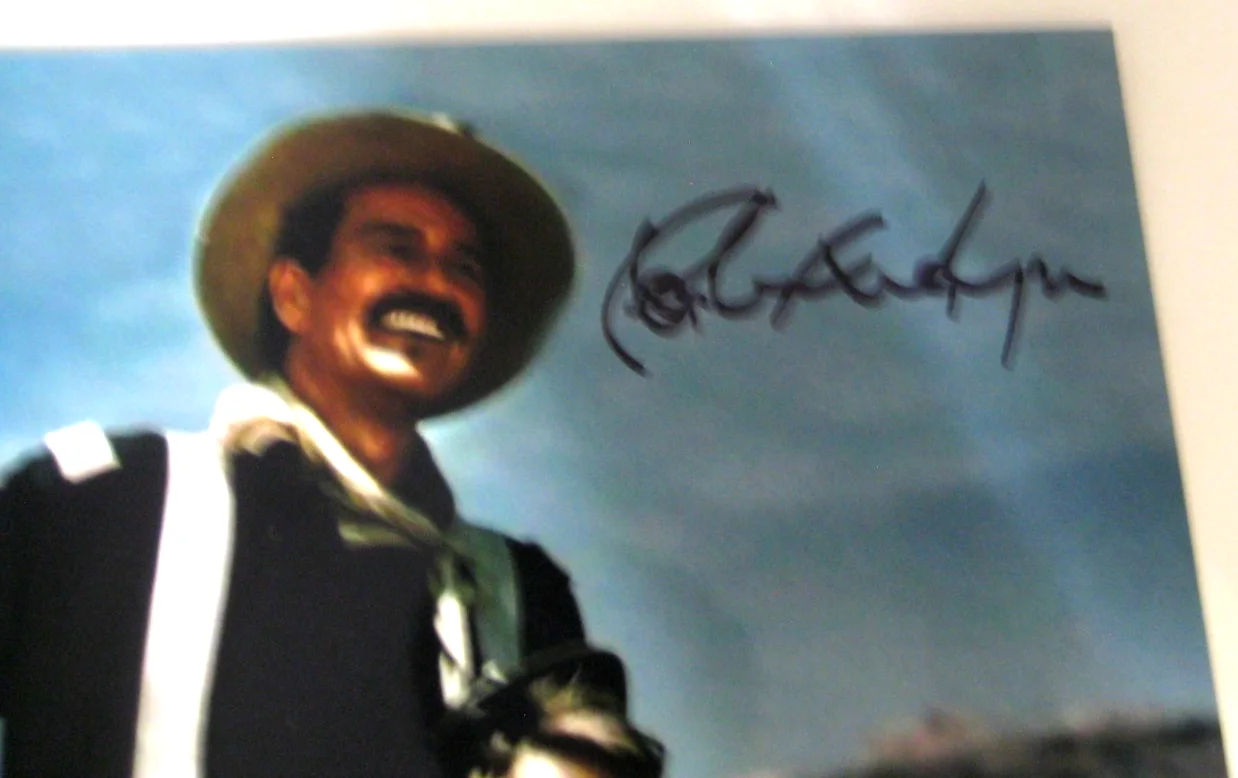 PATRICK WAYNE — PATRICK WAYNE HOLLYWOOD LEGEND AUTOGRAPHED 8X10 PHOTO COA FREE SHIPPING!, изображение 4