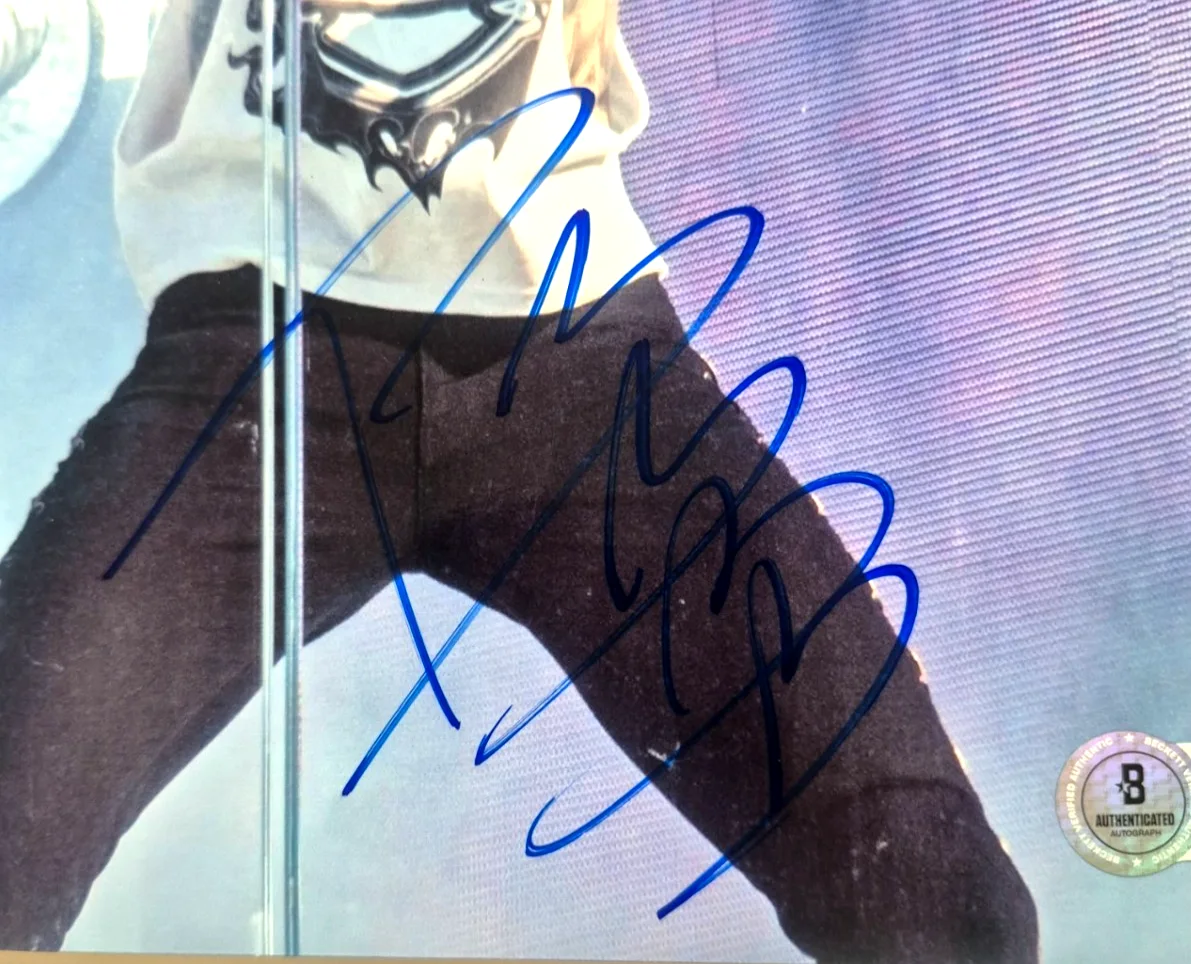 POST MALONE SIGNED AUTOGRAPHED 8X10 PHOTO RARE STONEY CONGRATULATIONS BAS COA, изображение 2