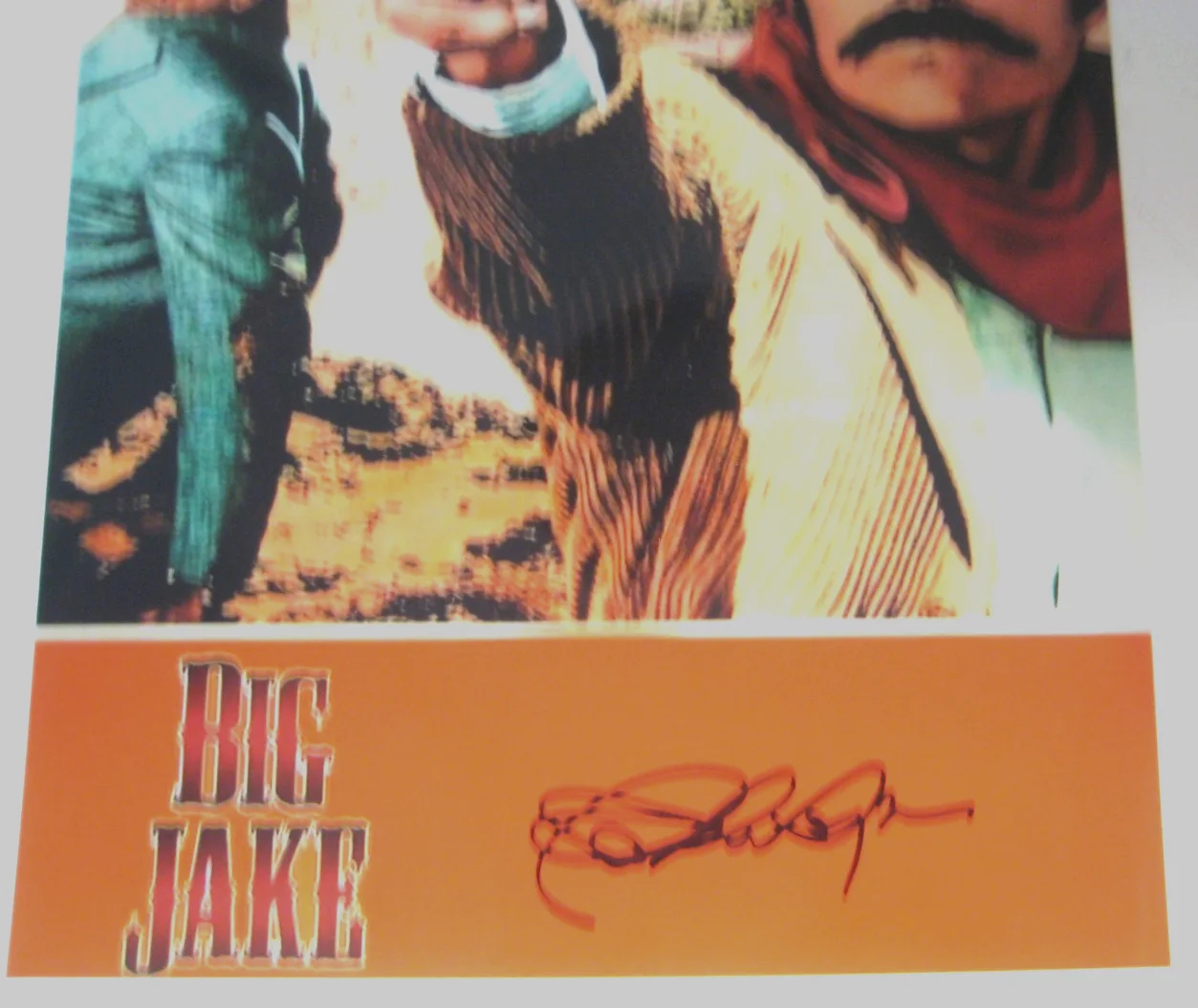 PATRICK WAYNE — PATRICK WAYNE HOLLYWOOD LEGEND BIG JAKE AUTOGRAPHED 8X10 PHOTO COA FREE SHIP!, изображение 3