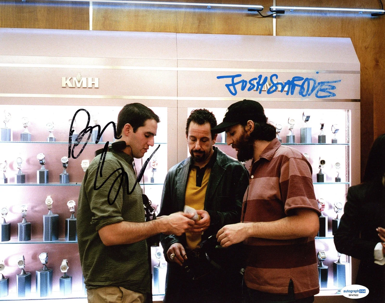Benny Safdie, Josh Safdie — Josh & Benny Safdie "Uncut Gems" Directors AUTOGRAPHS Signed 11x14 Photo ACOA