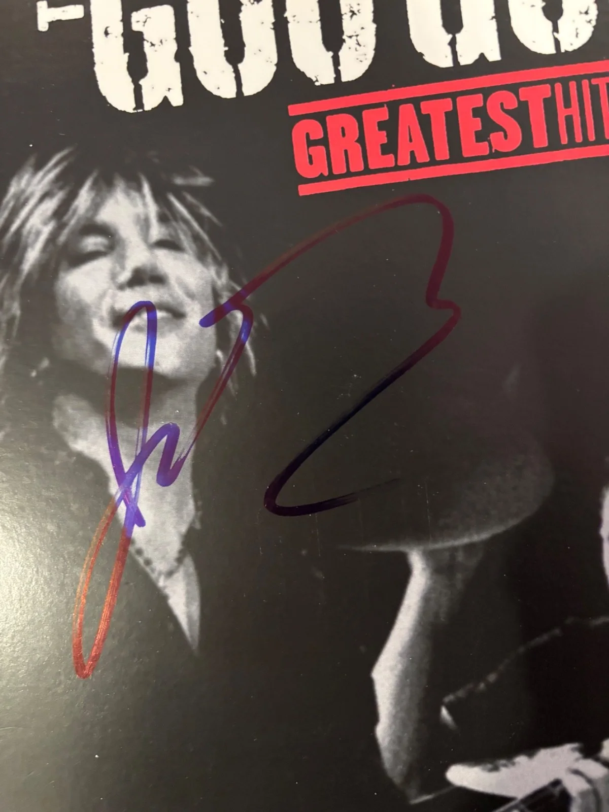 Johnny Rzeznik signed autographed Goo Goo Dolls Greatest Hits LP Vinyl Record, изображение 2
