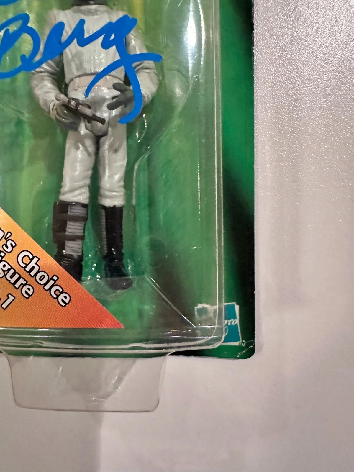 Jon Berg — Jon Berg Signed Star Wars EpIV POTJ Ellorrs Madak (Cantina Duros) Action Figure, изображение 5