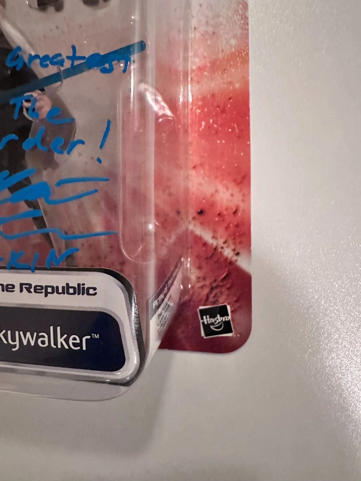 Mat Lucas — Mat Lucas Signed Star Wars Clone Wars 'Realistic' Anakin Skywalker Action Figure, image 4