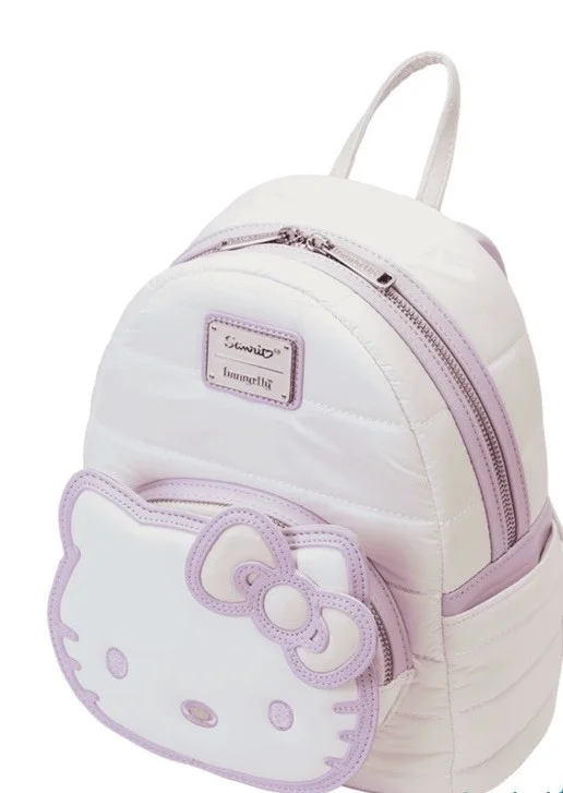 Hello Kitty Quilted Backpack And Wallet Set, image 3