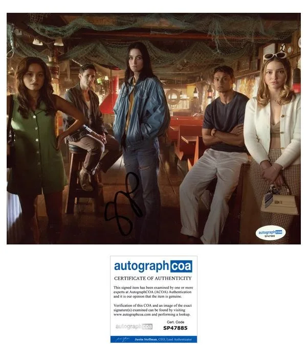 Sarah Pidgeon — Sarah Pidgeon "I Know What You Did Last Summer" SIGNED Stevie 8x10 Photo E ACOA