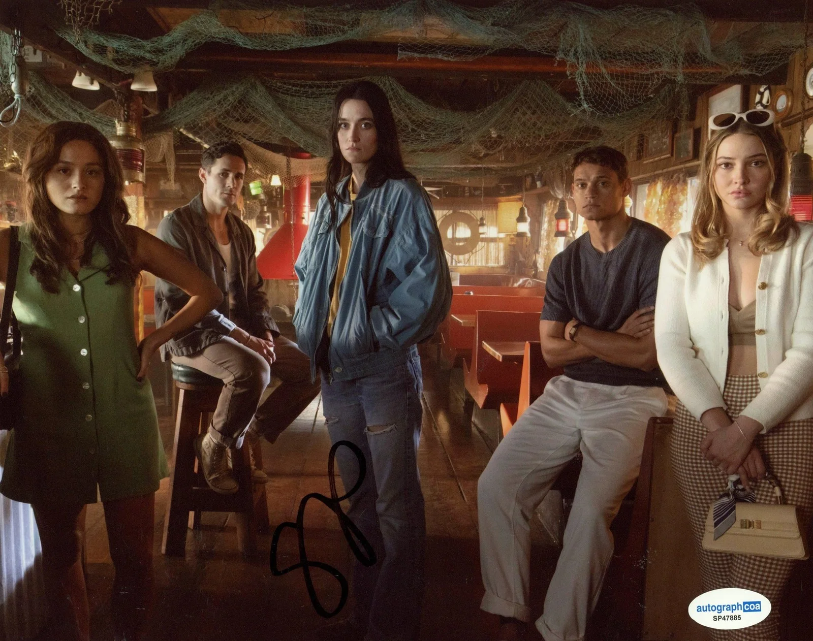 Sarah Pidgeon — Sarah Pidgeon "I Know What You Did Last Summer" SIGNED Stevie 8x10 Photo E ACOA, image 2