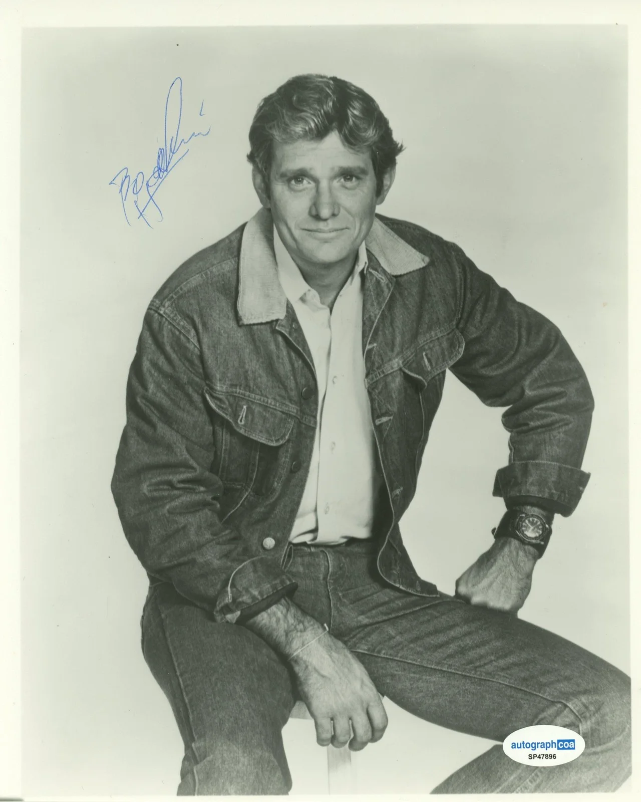 Bo Hopkins — Bo Hopkins "American Graffiti" AUTOGRAPH Signed Autographed 8x10 Photo ACOA, image 2
