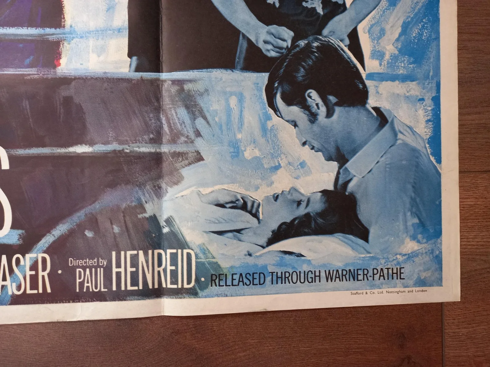 BALLAD IN BLUE 1964 BRITISH QUAD POSTER RAY CHARLES TOM BELL DAWN ADDAMS, изображение 5