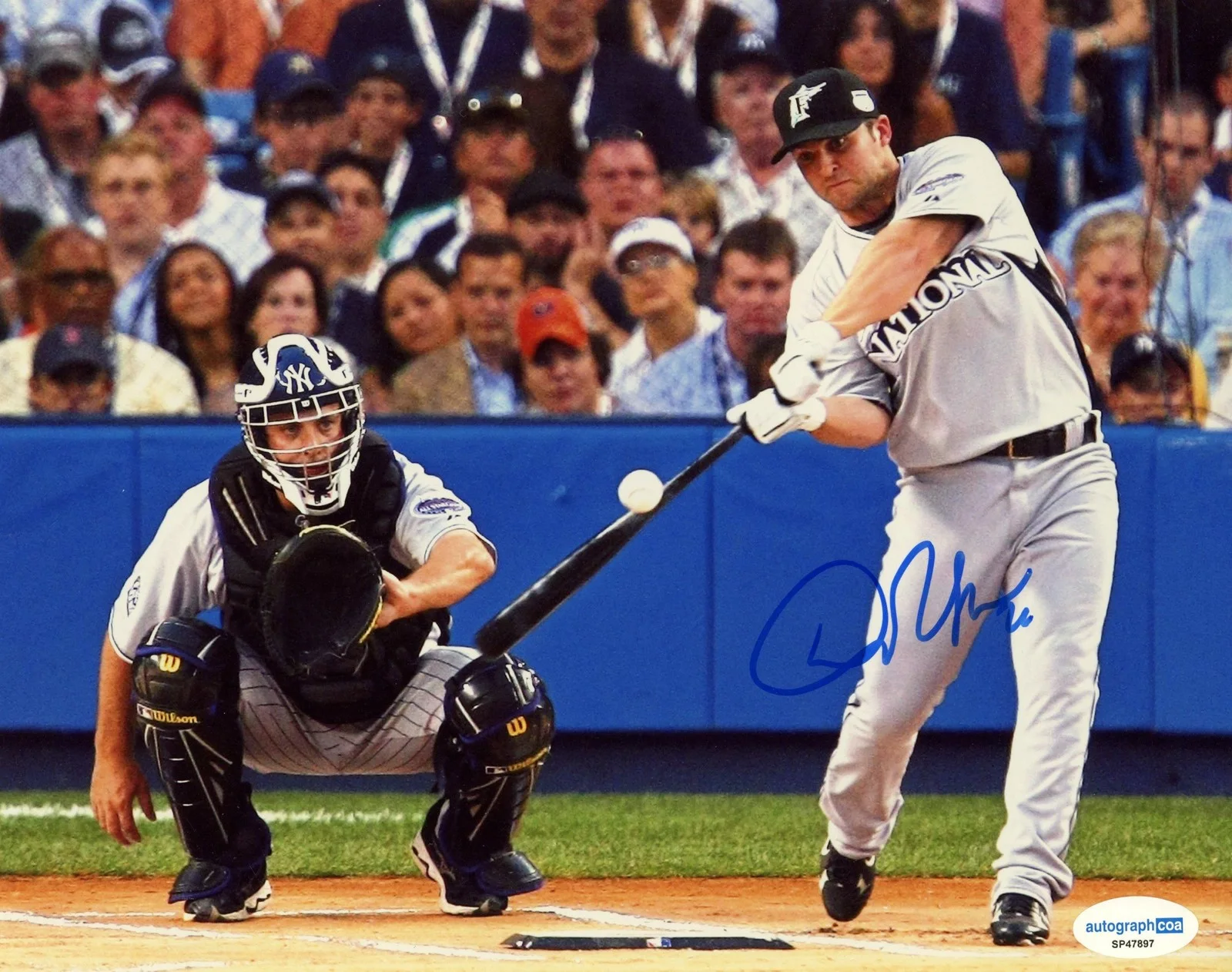 Dan Uggla — Dan Uggla AUTOGRAPH Signed Florida Marlins MLB All-Star 8x10 Photo ACOA, image 2