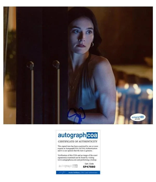 Sarah Pidgeon — Sarah Pidgeon "I Know What You Did Last Summer" SIGNED Stevie 8x10 Photo B ACOA