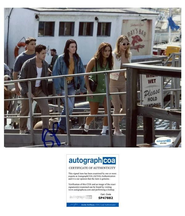 Sarah Pidgeon — Sarah Pidgeon "I Know What You Did Last Summer" AUTOGRAPH Signed 8x10 Photo ACOA