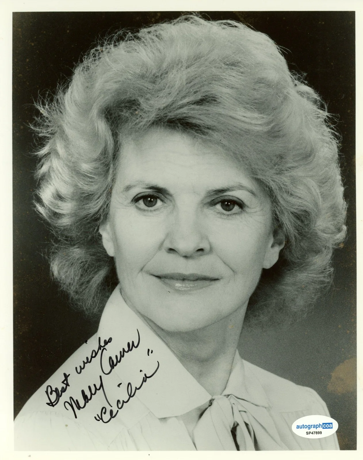Mary Carver — Mary Carver "Simon & Simon" AUTOGRAPH Signed 'Cecilia' 8x10 Photo ACOA, image 2