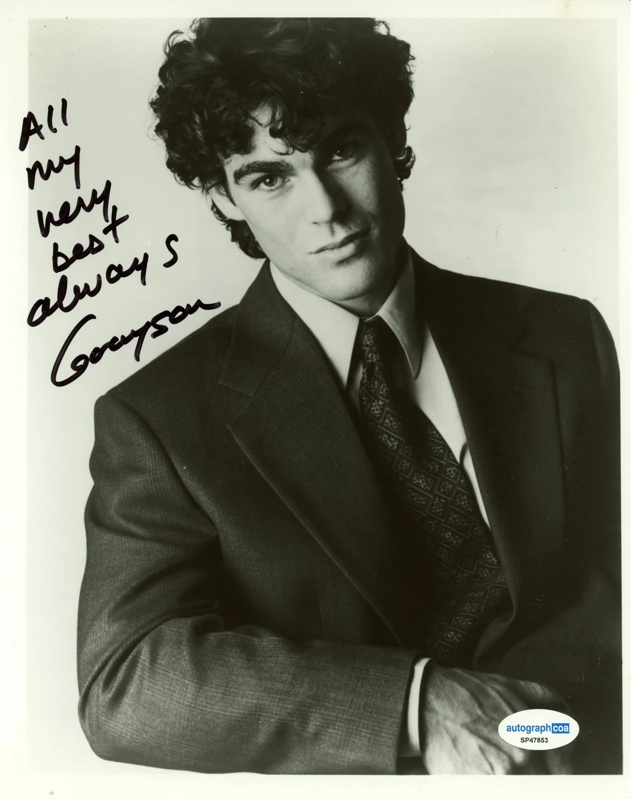 Grayson McCouch — Grayson McCouch "As the World Turns" AUTOGRAPH Signed 'Dusty' 8x10 Photo ACOA, изображение 2