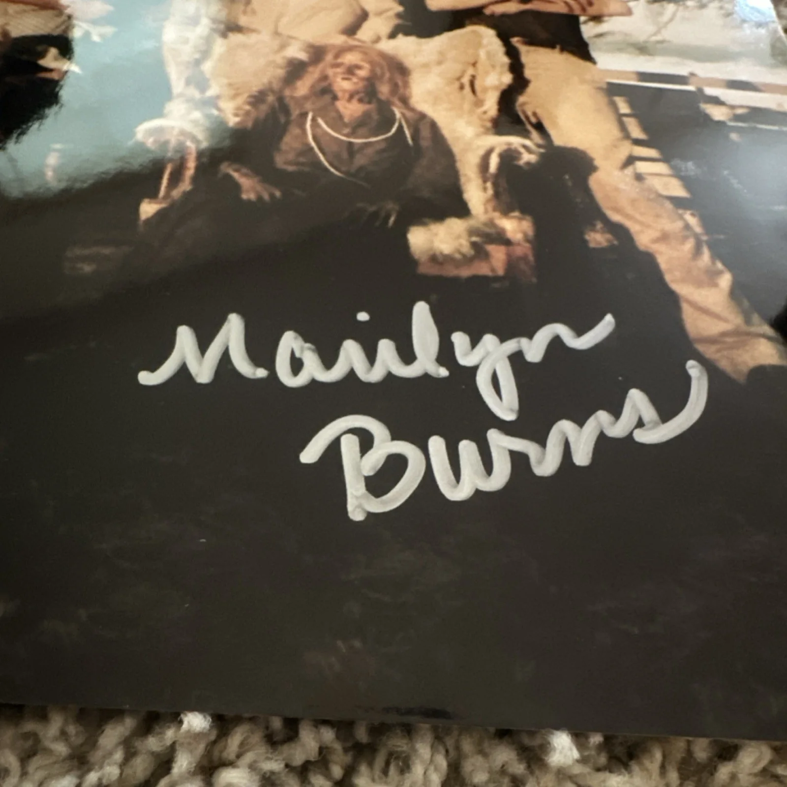 Gunnar Hansen, Marilyn Burns — Texas Chainsaw Massacre Original Signed Photo Gunnar Hansen Marilyn Burns 8x10, изображение 3