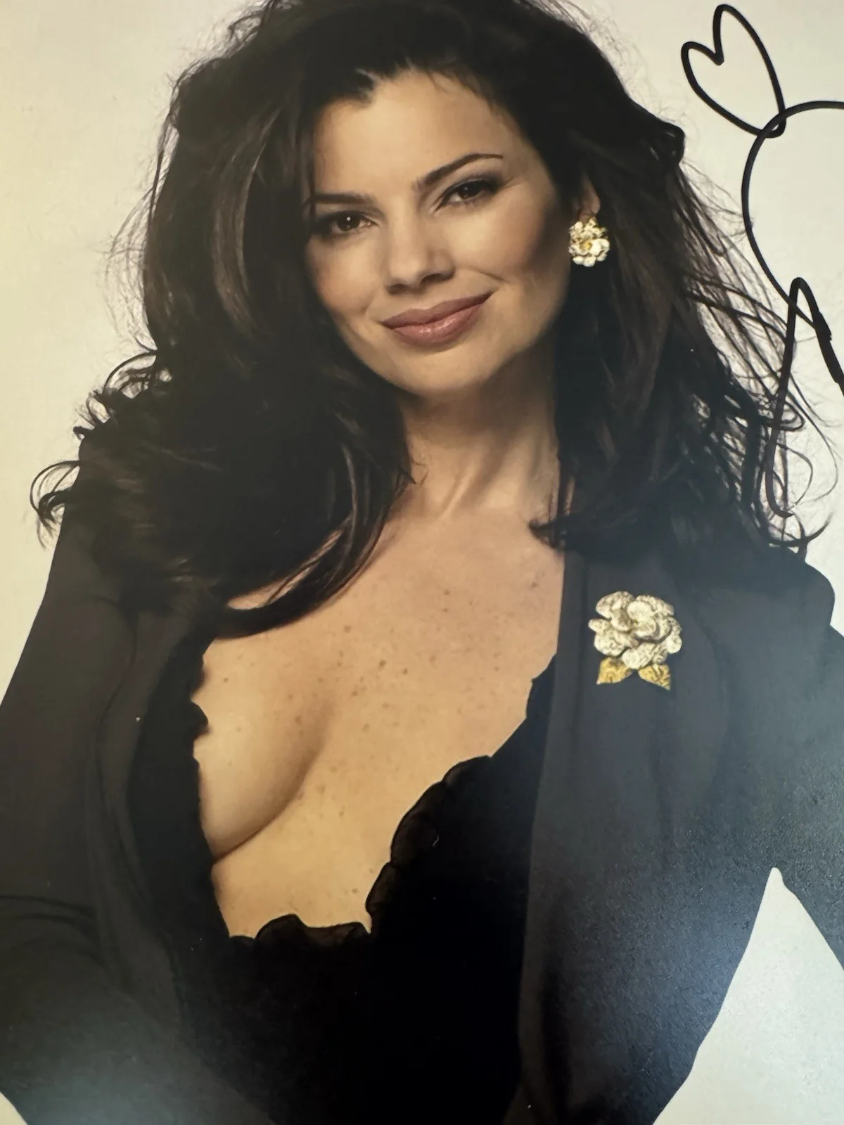 Fran Drescher — Fran Drescher Hand Signed classic Sexy Autographed 8x10 photo, изображение 3