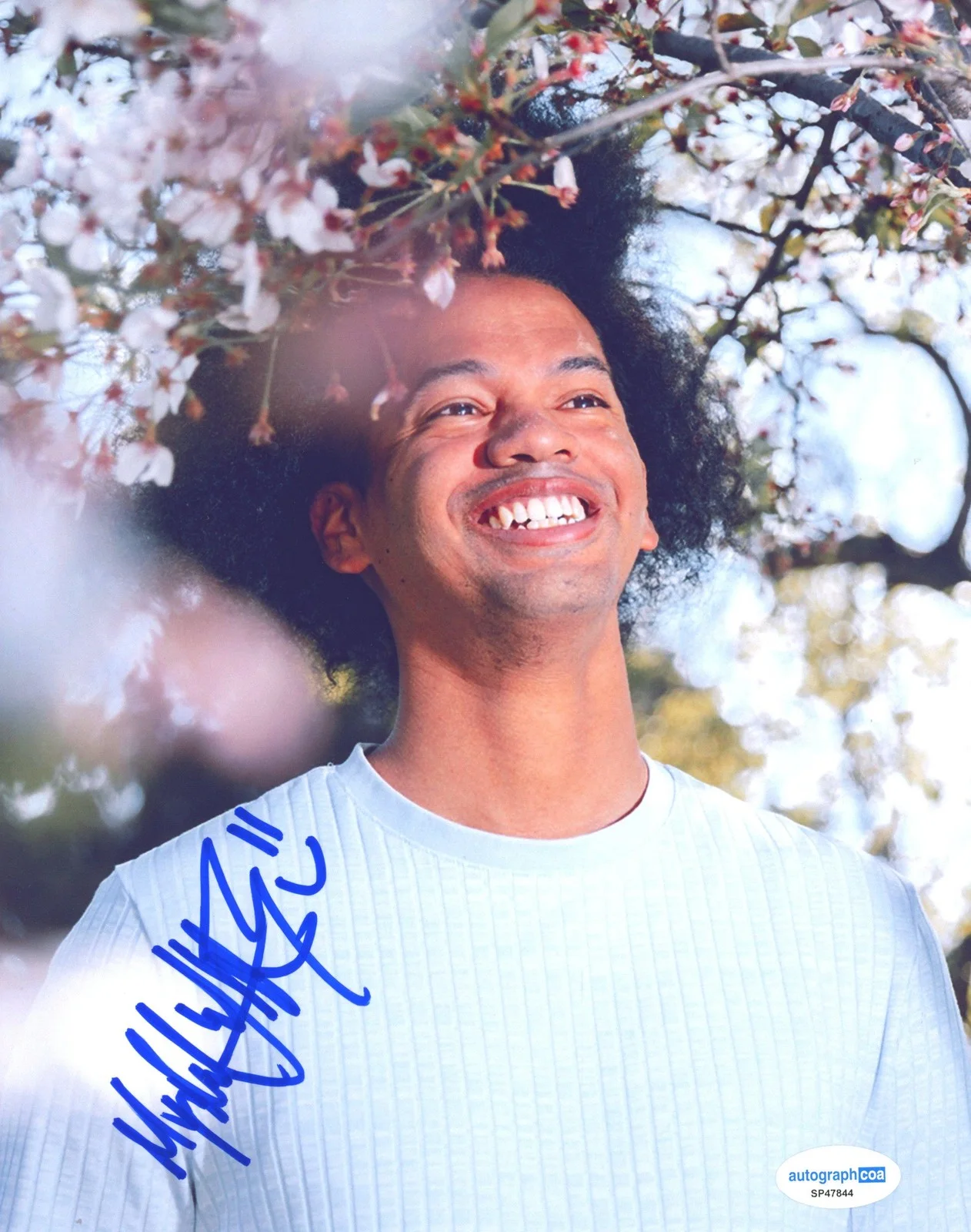 Mychal Threets — Mychal Threets "Reading Rainbow" AUTOGRAPH Signed Librarian 8x10 Photo ACOA, image 2
