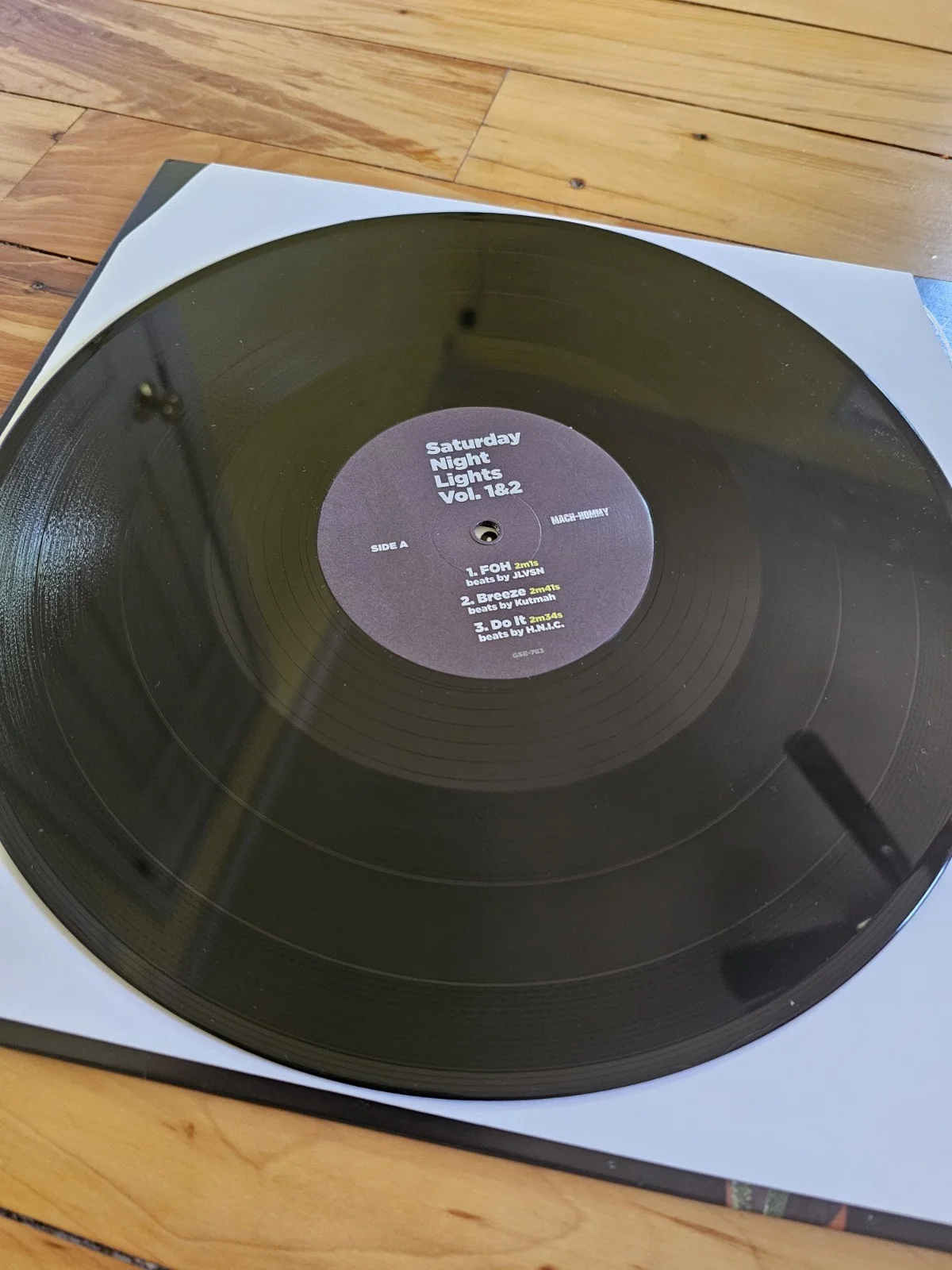 *SIGNED* Mach-Hommy & THA GOD FAHIM Saturday Night Lights Vol. 1&2 12" Vinyl, изображение 3