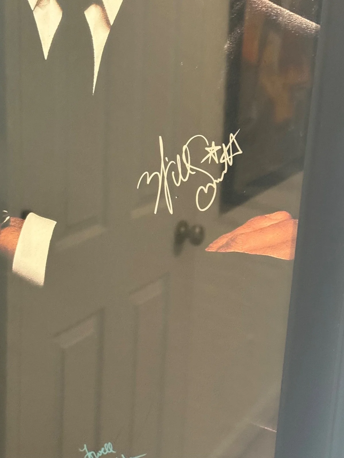 Cast Signed Men In Black Movie Poster 42in by 30in Will Smith Tommy Lee Jones, изображение 3
